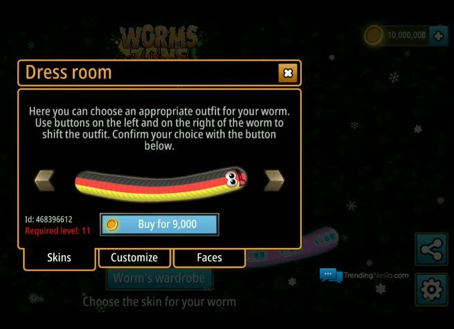 wormszone.io mod apk zona game cacing terbaru