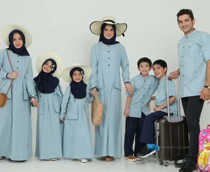 baju muslim couple keluarga 2020