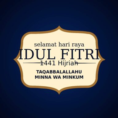 gambar 3 kartu ucapan hari raya idul fitri