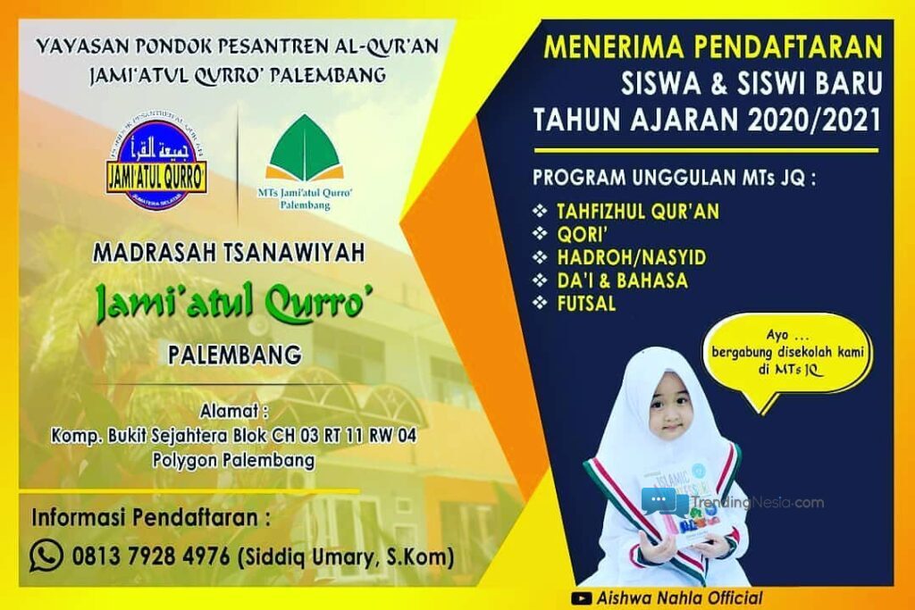 pondok pesantren di palembang yang bagus