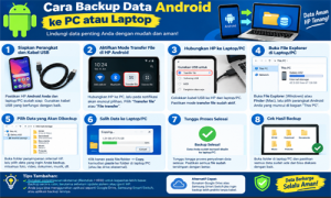 Cara Backup Data Android ke PC atau Laptop Cara Backup Data Android ke PC atau Laptop